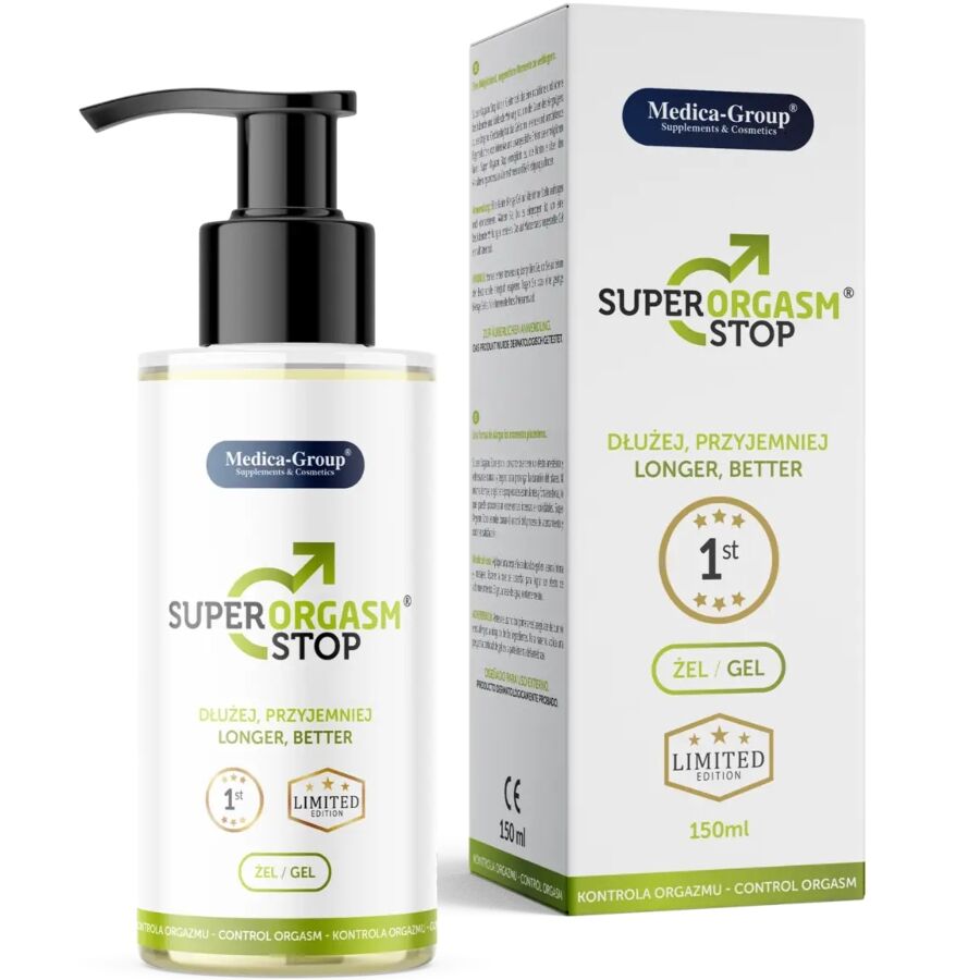 Super Orgasm Stop Gel Intime Pour Hommes Ml