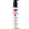 Flacon pompe blanc Win Woman de Medica-Group, gel intime 150 ml, pompe noire
