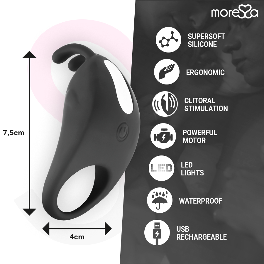 Brad premium silicone rechargeable