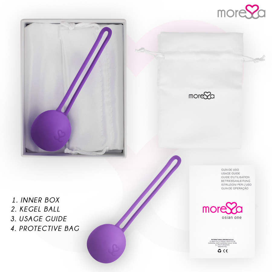 Vibrador Moressa Osian de silicona