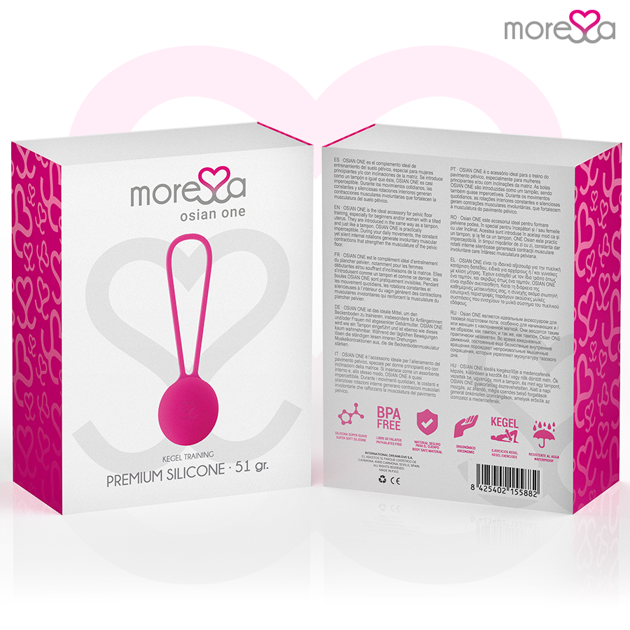 Vibrador Moressa Osian de silicona