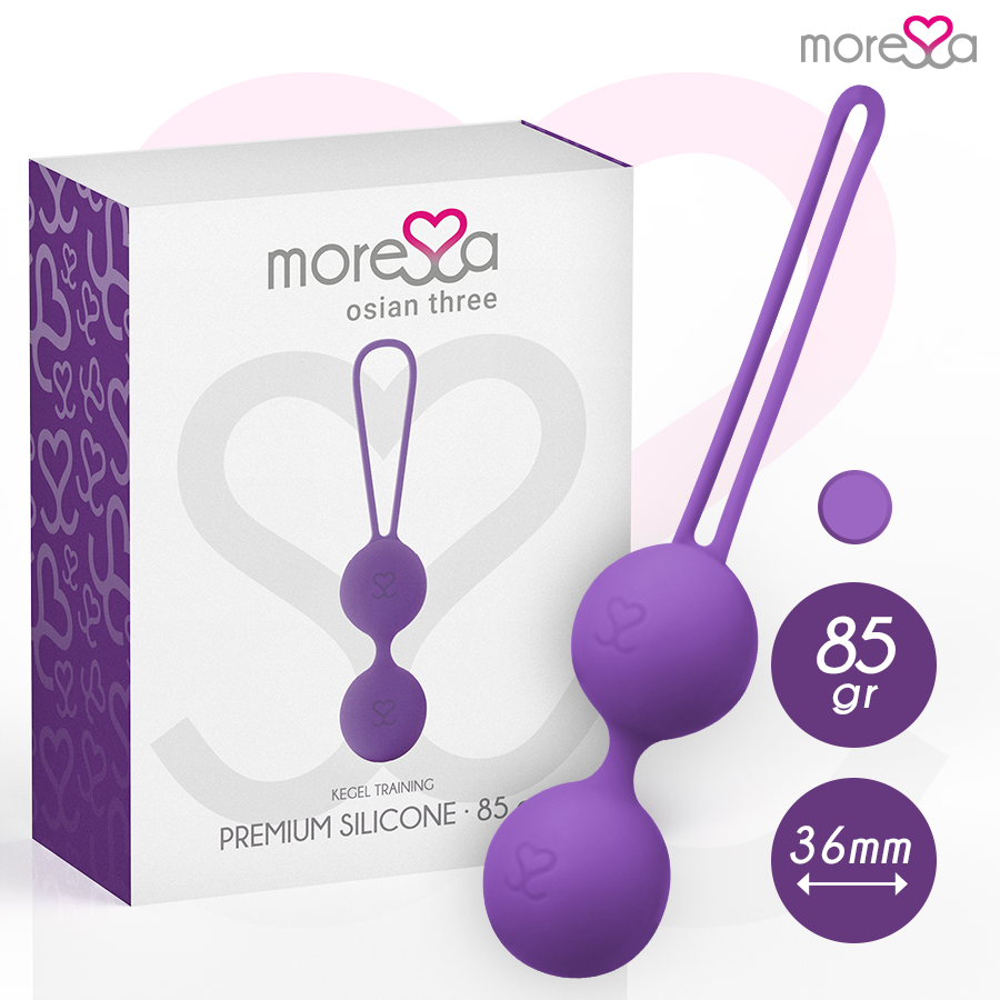 Vibratore Moressa Osian in silicone Tre