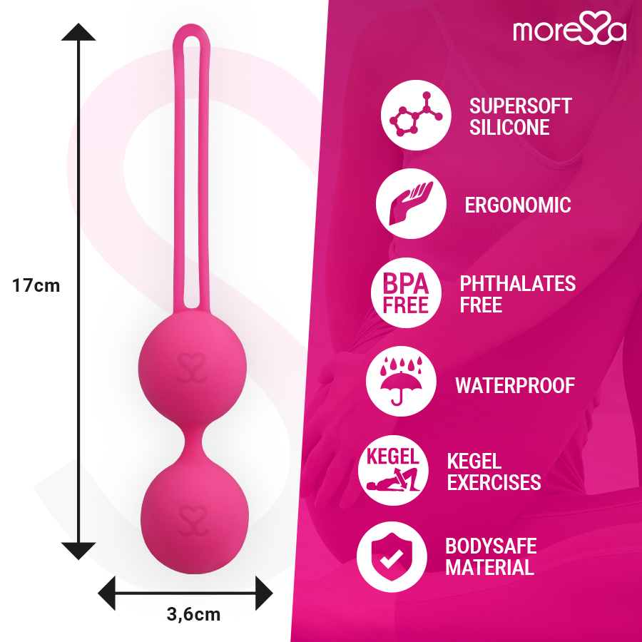 Vibromasseur Moressa Osian silicone Trois