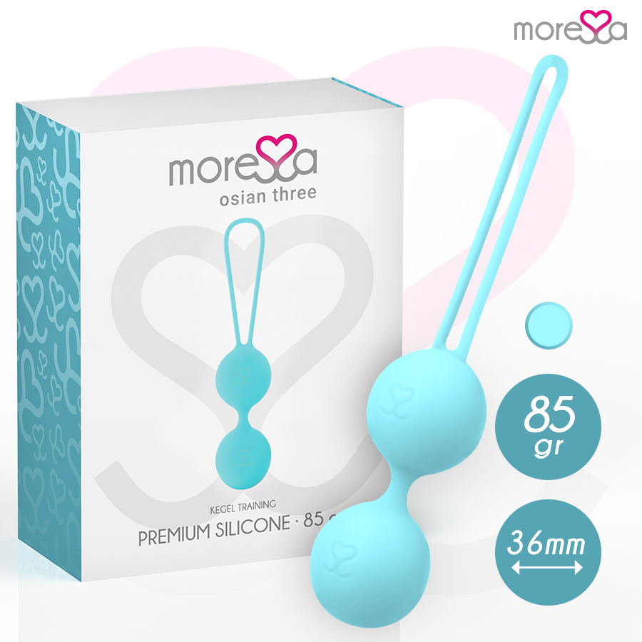 Vibratore Moressa Osian in silicone Tre