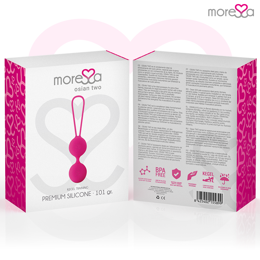 Vibromasseur Moressa Osian silicone Deux