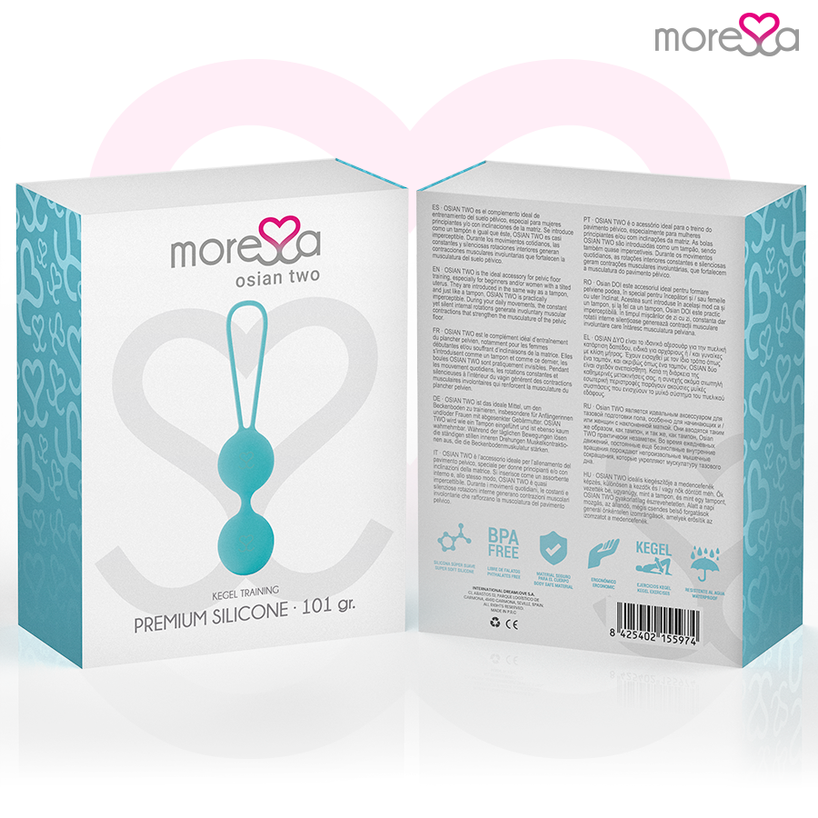 Vibromasseur Moressa Osian silicone Deux
