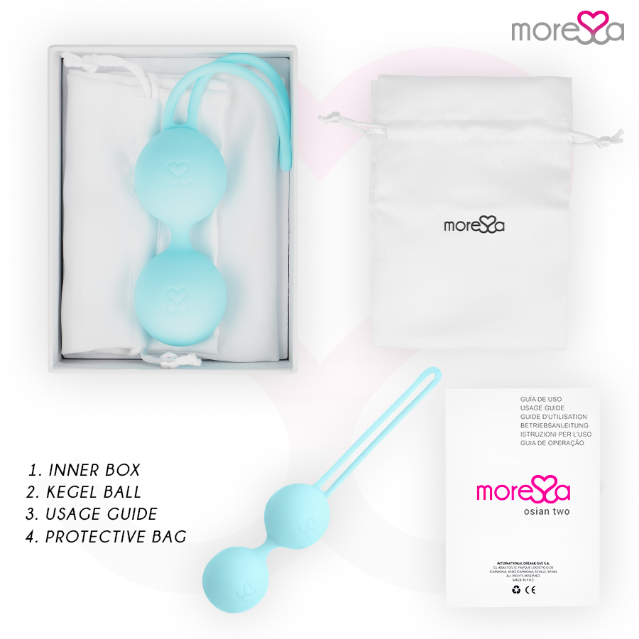 Vibromasseur Moressa Osian silicone Deux
