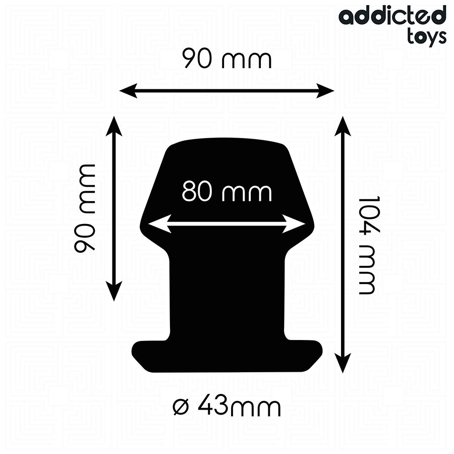 Plug anal creux extrême