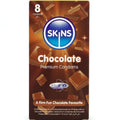 Préservatifs Skins aromatisés chocolat — vue rapprochée