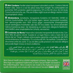 Pack de 4 préservatifs premium menthe