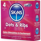 Pack De Préservatifs Premium Dots Ribs Design