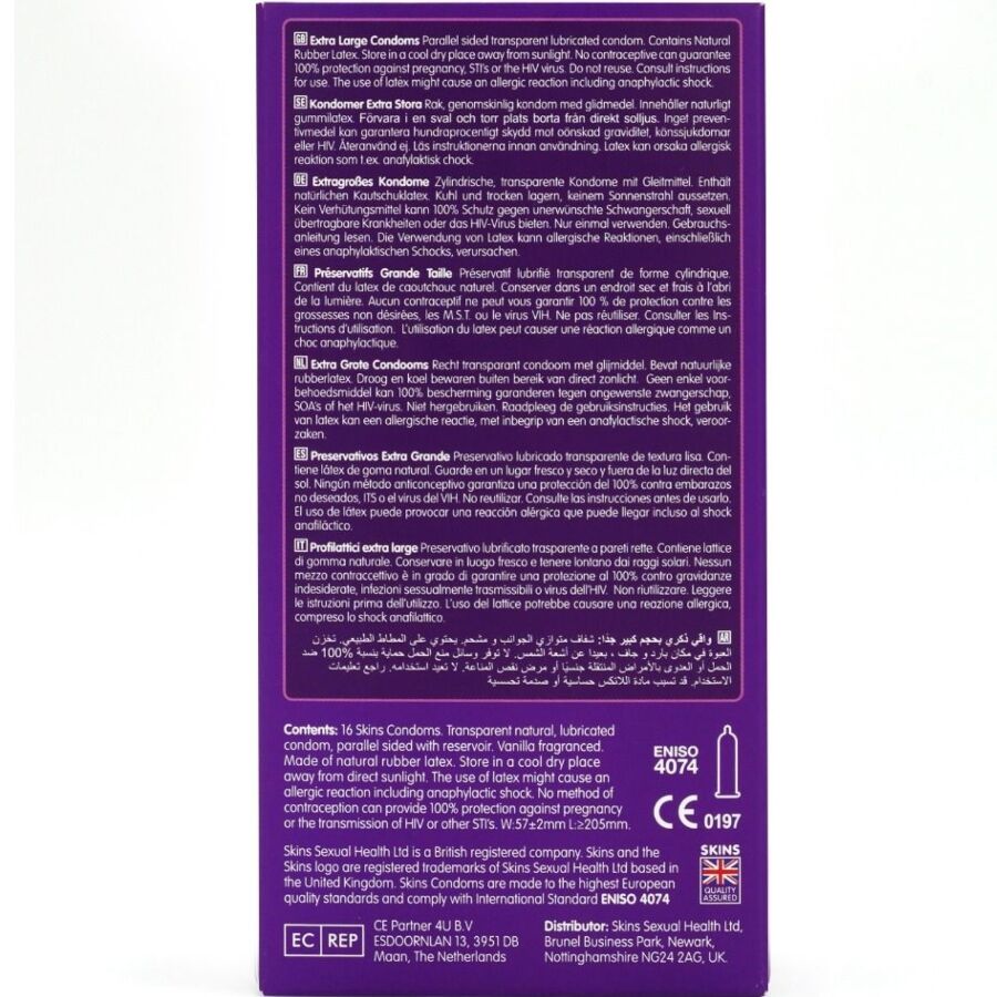 Pack De Préservatifs Extra Larges Premium