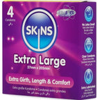 Préservatifs Skins extra larges — vue de profil