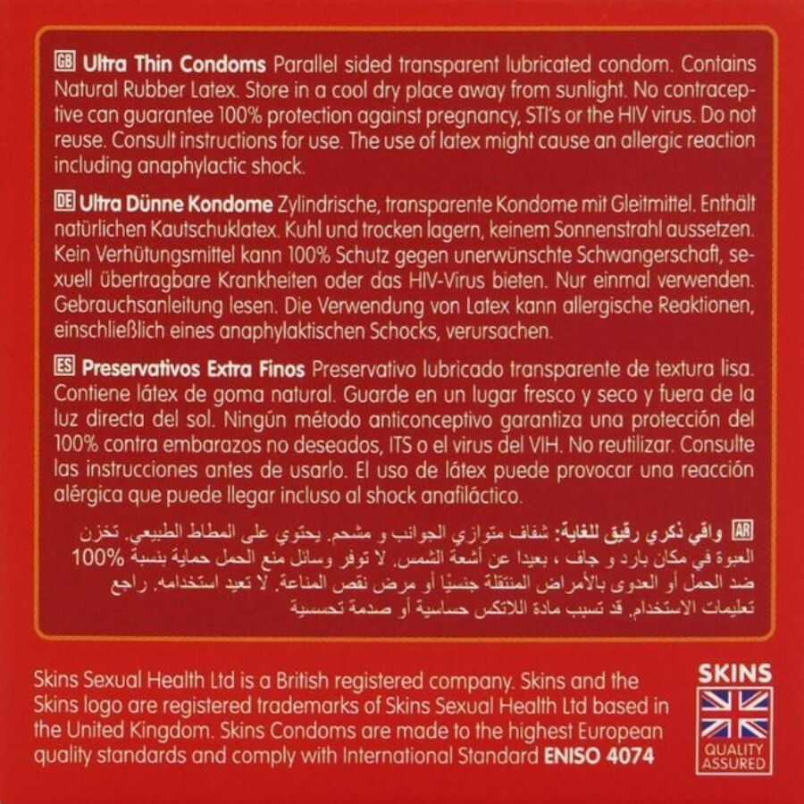 Pack De Préservatifs Ultra Fins Design