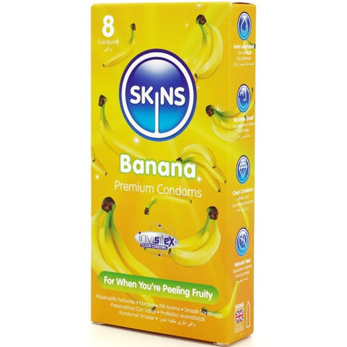 Préservatifs Skins aromatisés banane — vue principale