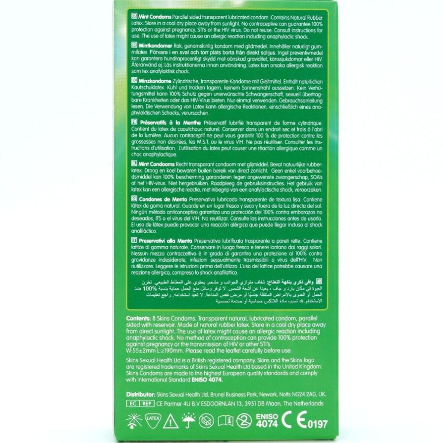 Pack De Préservatifs Premium Menthe