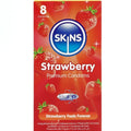 Préservatifs Skins aromatisés fraise — vue rapprochée