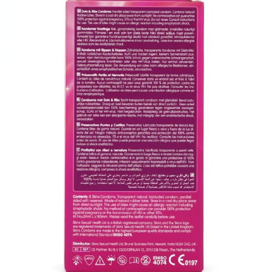 Pack De Préservatifs Premium Dots Ribs Style