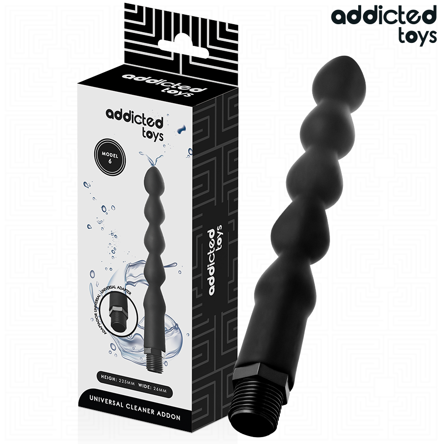 Nettoyeur anal poire avec adaptateur universel pour douche — détail produit