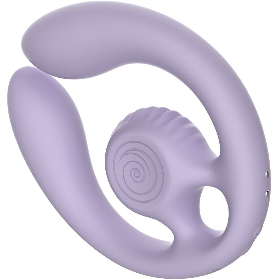 Sextoy de couple synchronisé à télécommande Gizi Duo — vue de profil