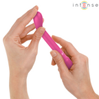 Vibromasseur point G fin rechargeable 10 fonctions — vue de dos