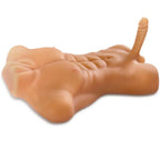 Masturbateur de torse mâle Extreme Toyz, vue d'ensemble sur l'anus et le pénis sous un angle légèrement différent
