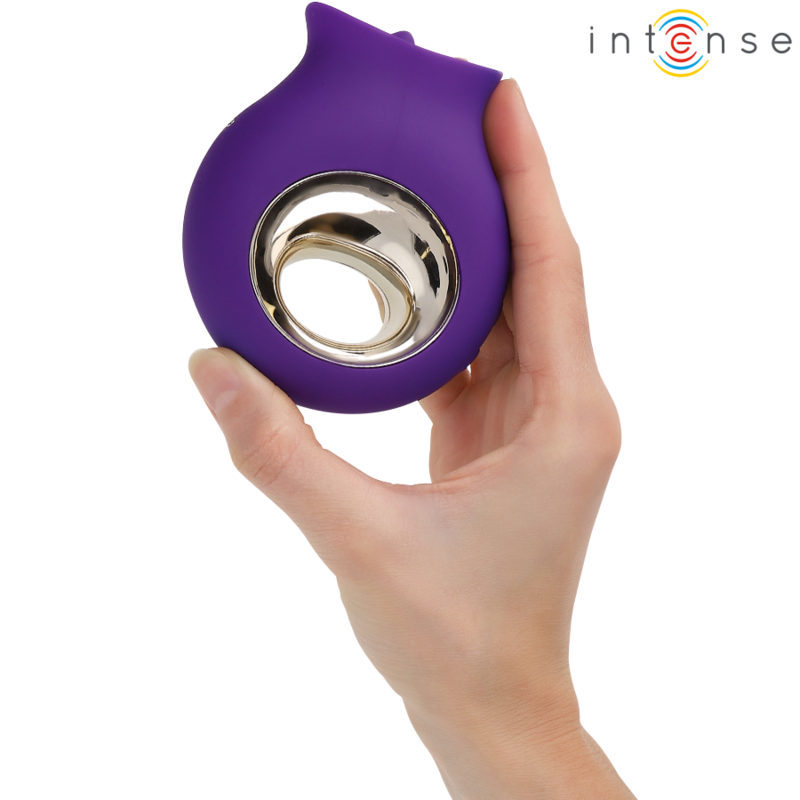 Stimulateur clitoridien vibration et oscillation — vue de profil