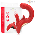 Vibromasseur double stimulation en forme de U — vue principale