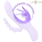 Triple vibrateur lapin vaginal clitoridien et anal — vue rapprochée