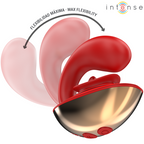 Vibromasseur en forme de U clitoris et point G — vue de profil