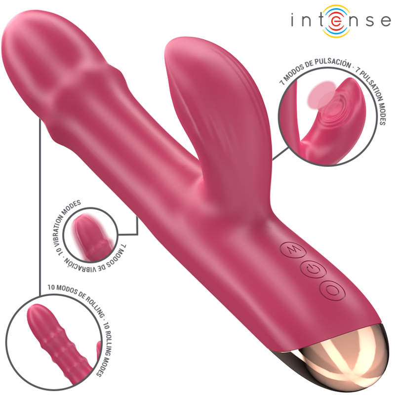 Vibrateur multifonction Chloe 3 en 1 — détail produit