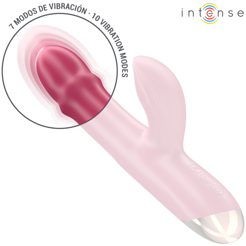 Vibrateur multifonction Chloe 3 en 1 — détail texture surface