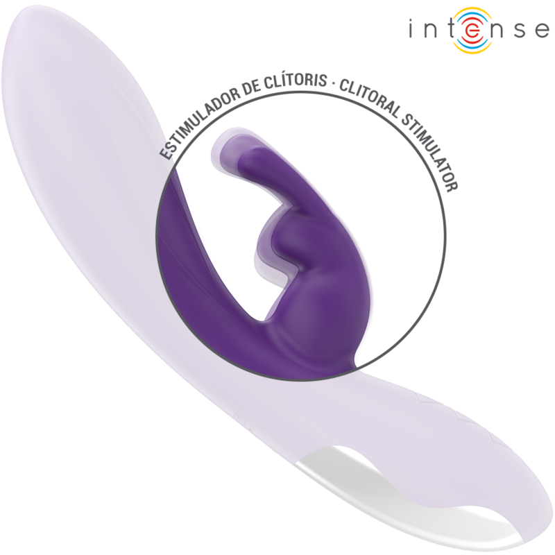 Vibromasseur rabbit silicone 10 vibrations — détail design
