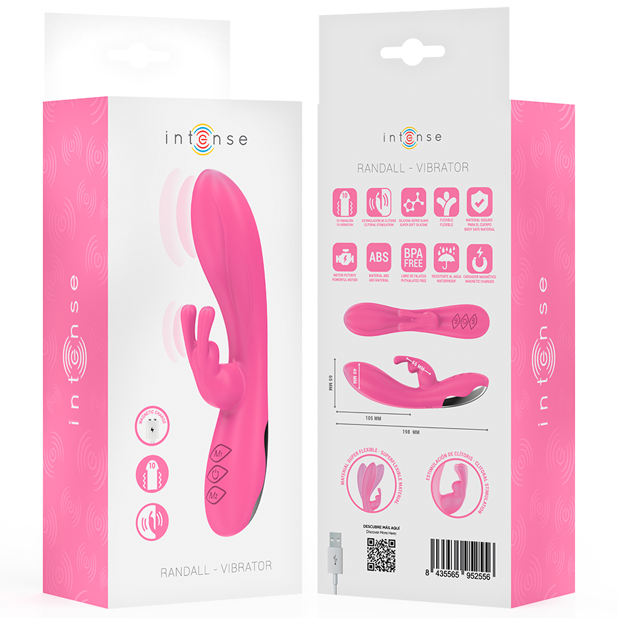 Vibromasseur rabbit silicone 10 vibrations — comparatif dimensionnel