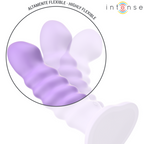 Vibromasseur design spirale avec télécommande — vue trois quarts