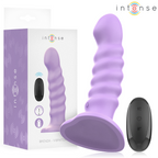 Vibromasseur design spirale avec télécommande — détail base