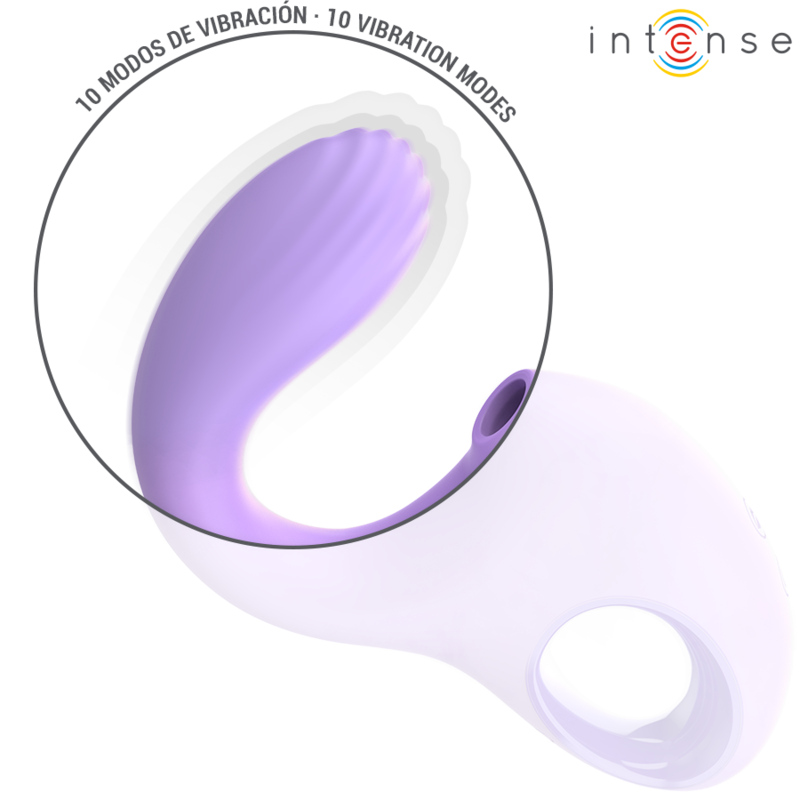 Stimulateur clitoridien à aspiration et vibrations — vue de dos