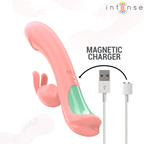 Vibromasseur rabbit avec embout oscillant point G — comparatif dimensionnel
