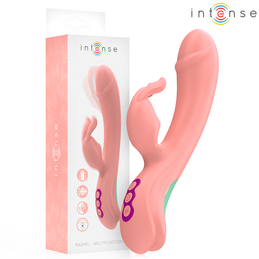 Vibromasseur rabbit avec embout oscillant point G — vue principale