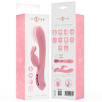 Vibromasseur rabbit avec embout oscillant point G — détail base