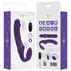 Double vibromasseur Jill violet télécommandé — comparatif dimensionnel