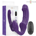 Double vibromasseur Jill violet télécommandé — vue principale