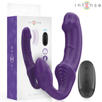 Double vibromasseur Jill violet télécommandé — vue principale