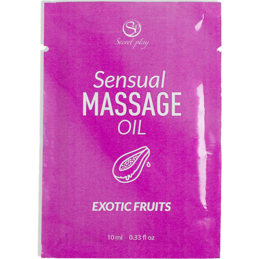 Huile de massage fruits exotiques monodose 10 ml — vue principale