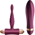 Coffret Dare vibromasseur torsadé et plug anal débutant — vue principale