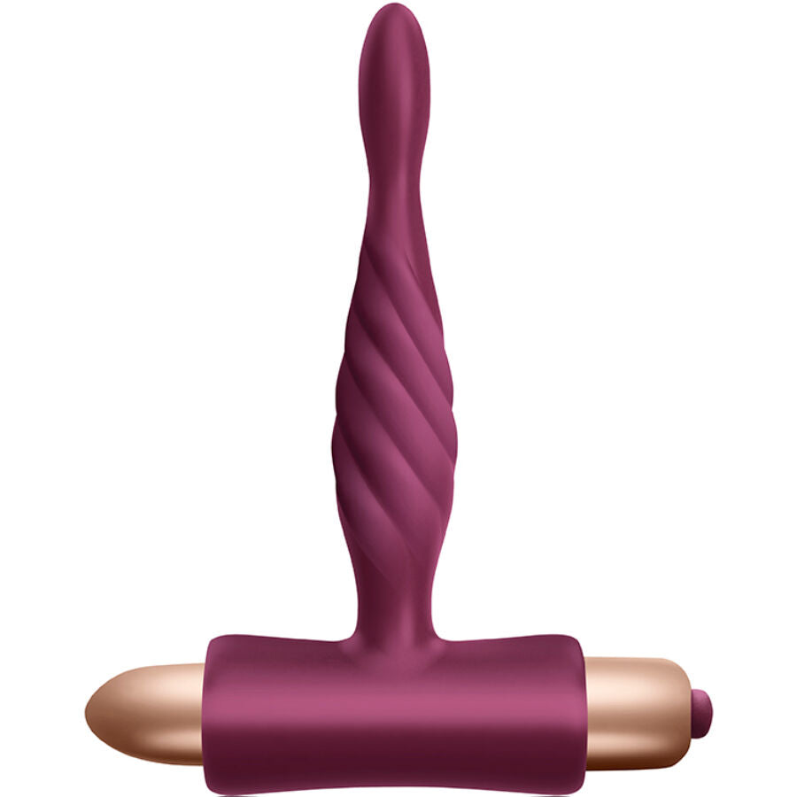 Coffret Rapture vibromasseur classique et plug anal débutant — vue de profil