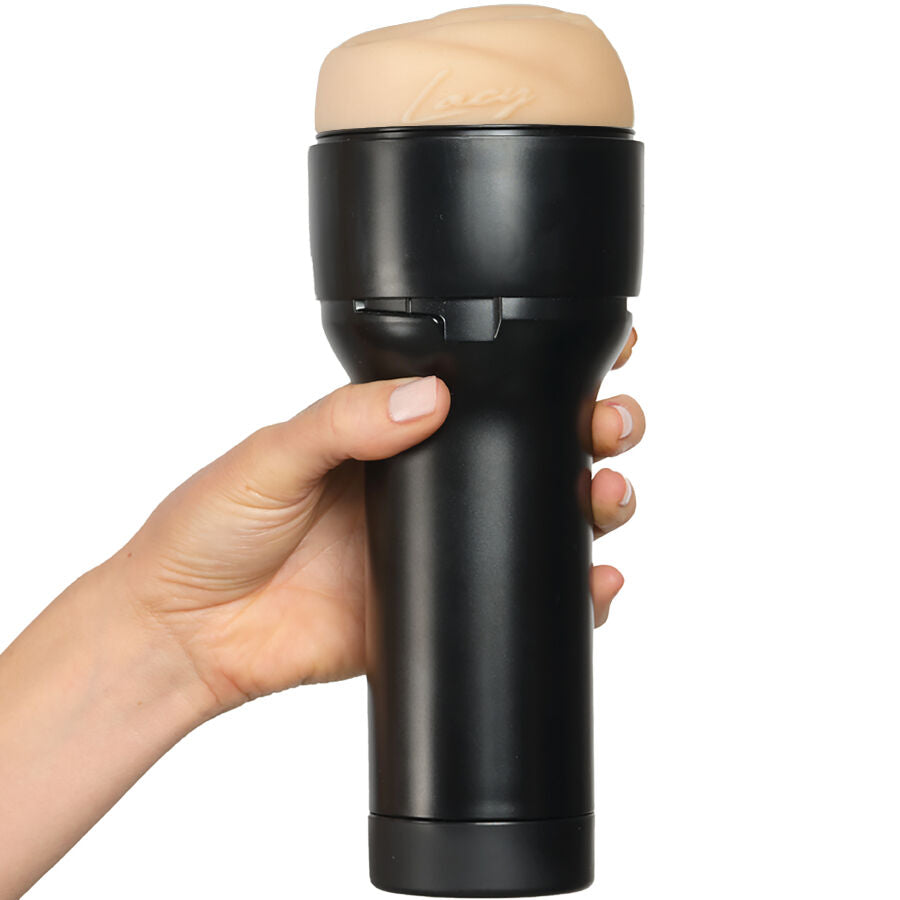 Masturbateur moulé Feel Lacy Lennon — vue de profil
