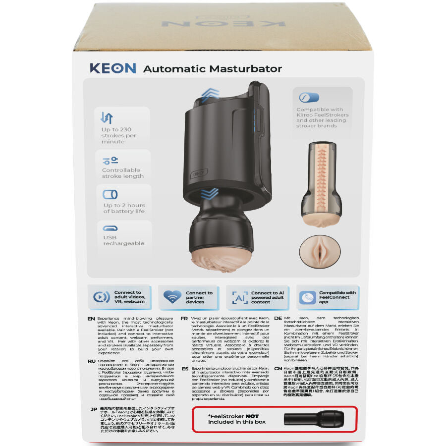 Masturbateur automatique connecté WiFi — détail produit