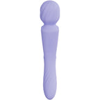 Wand double stimulation connecté silicone — vue rapprochée