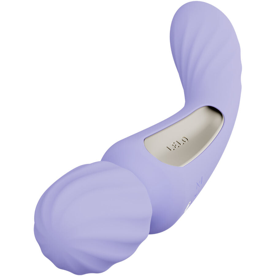 Wand double stimulation connecté silicone — vue de profil